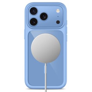 TECH-PROTECT MAGONE MagSafe CC + STIKLAS 2-PACK iPhone 17 Pro Max / 18 Pro Max ŠVIESIAI MĖLYNA/SKAIDRI - Image 5