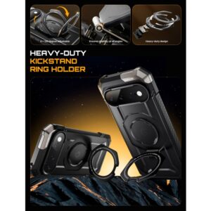 SupCase UB GRIP MAG MagSafe DĖKLAS GOOGLE PIXEL 11 Pro XL JUODAS - Image 5