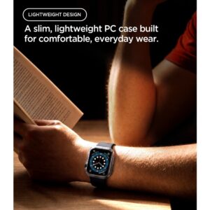 Spigen THIN FIT APPLE WATCH 12 (46 MM) SKAIDRUS DĖKLAS - Image 5