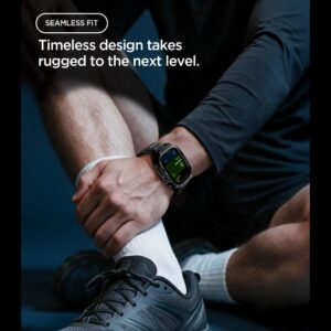 Spigen RUGGED ARMOR PRO APPLE WATCH 12 (46 MM) MATINĖ JUODA - Image 5