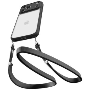 Spigen Ultra Hybrid iPhone 17 Pro Max / 18 Pro Max MATINIS juodos spalvos - Image 5