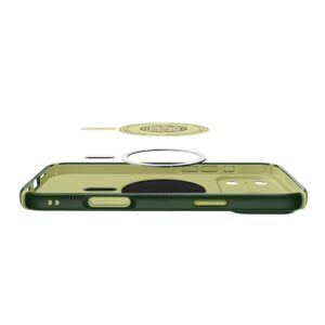 Spigen Nano Pop HIBRIDINIS MagSafe DĖKLAS iPhone 17 Pro Max / 18 Pro Max AVO GREEN - Image 5