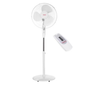 ARDESTO Grindinis ventiliatorius, 40 cm, 45 W, nuotolinio valdymo pultas, baltas