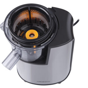ARDESTO sraigtinė sulčiaspaudė, 200W, dubuo-0.6L, tirščių indas-0.6L, plastikas/geležis, sidabrinė-juoda - Image 6