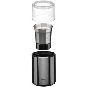 ARDESTO kavamalė rotacinė 200W, talpa 60g, plastikas/geležis, juoda - Image 3