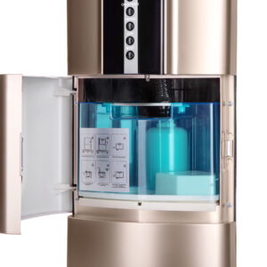 ARDESTO Grindinis ventiliatorius FNM-X2G 47cm, 100W, nuotolinio valdymo pultas, ekranas, drėkinimas, juoda-bronzinė - Image 11