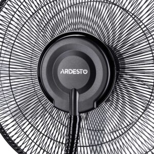 ARDESTO Grindinis ventiliatorius FNM-X2G 47cm, 100W, nuotolinio valdymo pultas, ekranas, drėkinimas, juoda-bronzinė - Image 6