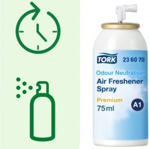 *Oro gaiviklis Tork Premium Air Fresh Oudor Neutraliser A1 (236070), 75ml