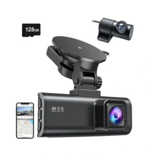 REDTIGER F7NP WiFi 4K + 1080p 128GB vaizdo registratorius