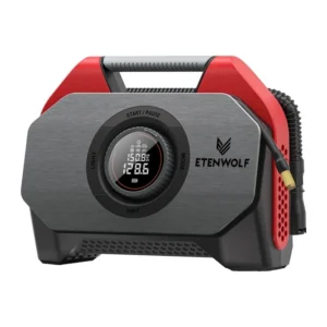 Etenwolf S6 SE automobilinis oro kompresorius, 11,03 bar, 15 600 mAh (raudonas)