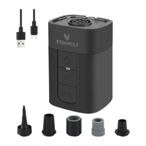 Etenwolf AIR 5 Pro 10400mAh elektrinė pompa (juoda) - Image 2