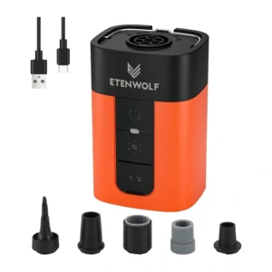 Etenwolf AIR 5 Pro 10400mAh elektrinė pompa (oranžinė) - Image 2