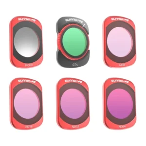 Sunnylife Pocket 4/Pocket 3 MCUV CPL ND8/16/32/64 filtrų rinkinys