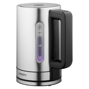 ARDESTO Elektrinis virdulys Steel Collection EKL-FD700SS, 1,7 l, metalinis, STRIX, sidabrinis - Image 8