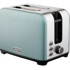 ARDESTO Skrudintuvas Mint Harmony T-F400G 930W, metalinis, mėtų+sidabrinės spalvos