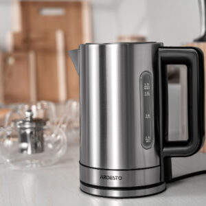 ARDESTO Elektrinis virdulys Steel Collection EKL-FD700SS, 1,7 l, metalinis, STRIX, sidabrinis - Image 4