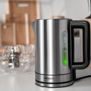 ARDESTO Elektrinis virdulys Steel Collection EKL-FD700SS, 1,7 l, metalinis, STRIX, sidabrinis - Image 3