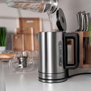 ARDESTO Elektrinis virdulys Steel Collection EKL-FD700SS, 1,7 l, metalinis, STRIX, sidabrinis - Image 6