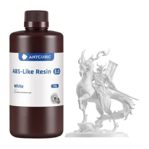 ANYCUBIC ABS-Like Resin 3.0 baltos spalvos
