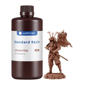 ANYCUBIC standartinis dervos skystis (crimson clay)