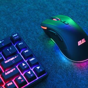 2E Gaming pelė MG350 WL, RGB USB juoda - Image 5