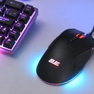 2E Gaming pelė MG350 WL, RGB USB juoda - Image 4