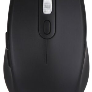 2E Pelė MF225 Silent, WL/BT, juoda