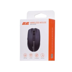 2E Pelė MF270 Silent įkraunama belaidė juoda - Image 8