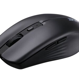 2E Pelė MF270 Silent įkraunama belaidė juoda - Image 3