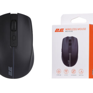 2E Pelė MF270 Silent įkraunama belaidė juoda - Image 4