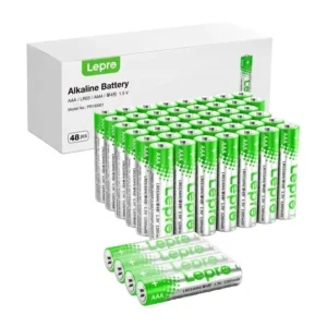 LEPRO 130001-48 AAA R3 šarminės baterijos, 48 vnt. pakuotė