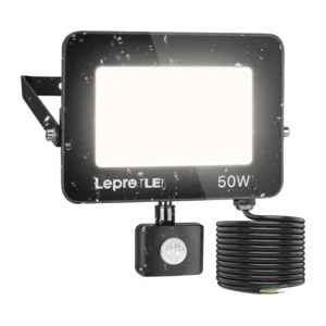 LEPRO 340006-DW-EU 50W 5000K IP65 LED prožektorius su judesio jutikliu