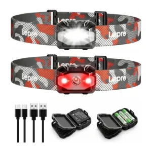 LEPRO 320023-2 USB priekinis žibintas, 2 vnt.