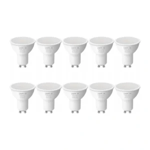 LEPRO 200081-WW-EU-10 GU10 LED Bulb, 4.5W (50W), 345 lm, 2700K, 100°, 10 pcs.