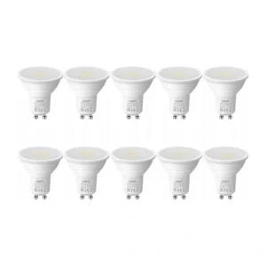 LEPRO 200081-DW-EU-10 GU10 LED Bulb, 4.5W, 345 lm, 6500K, 100°, 10 pcs.