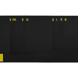 2E Gaming pelės kilimėlis PRO Speed M juodas (360*275*3 mm) - Image 2