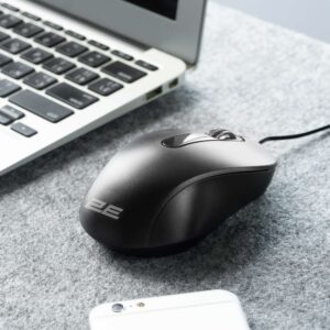 2E pelė MF160, USB-A, juoda - Image 6