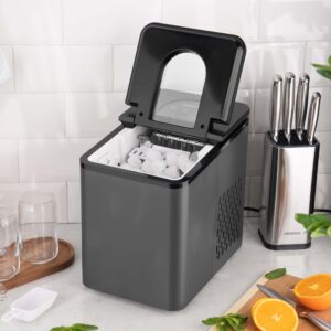 ARDESTO buitinis ledo gaminimo aparatas, 12kg/per dieną, 1.8L, juodas - Image 11