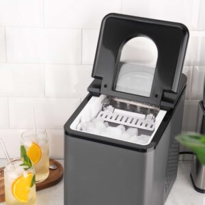 ARDESTO buitinis ledo gaminimo aparatas, 12kg/per dieną, 1.8L, juodas - Image 3