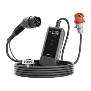 Nešiojamas elektromobilio įkroviklis 11kW 10m