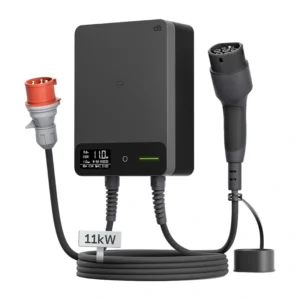 11 kW „Wallbox“ įkrovimo stotelė su 15 metrų laidu
