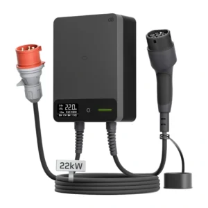 Wallbox 22kW įkrovimo stotelė su 15m kabeliu