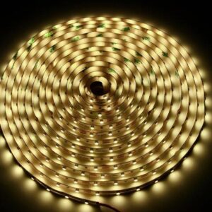 LED juosta 60 LED/m SMD3528 12V 2900-3100K hermetiška IP65, LED line