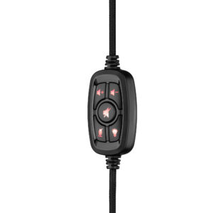 2E žaidimų ausinės HG315 RGB USB 7.1 juodos - Image 4