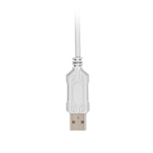 2E žaidimų ausinės HG315 RGB USB 7.1 baltos - Image 3