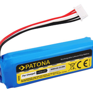 Akumuliatorius LiPo skirtas JBL Charge 3 BL GSP1029102A 3.7V 6000mAh (22.2Wh) PATONA - Image 1
