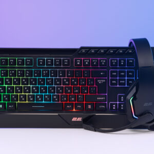 2E žaidimų ausinės HG315 RGB USB 7.1 juodos - Image 9