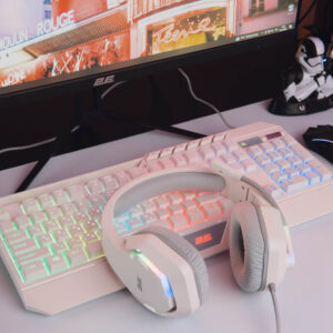 2E žaidimų ausinės HG315 RGB USB 7.1 baltos - Image 12