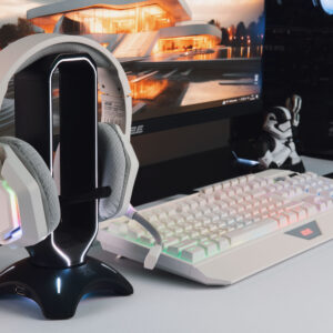 2E žaidimų ausinės HG315 RGB USB 7.1 baltos - Image 11