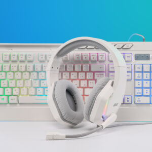 2E žaidimų ausinės HG315 RGB USB 7.1 baltos - Image 10